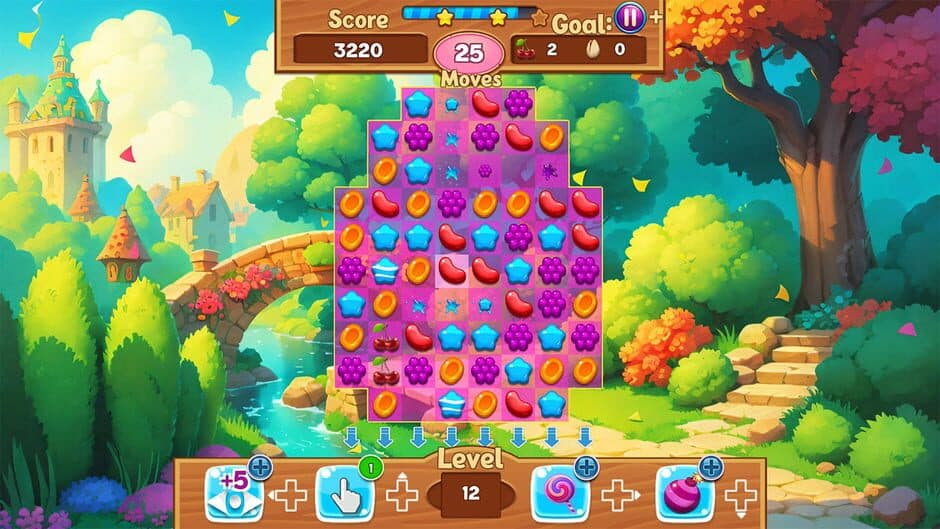 Скриншот 3 из Jelly Fruits Adventure: Magic Match 3 Puzzle