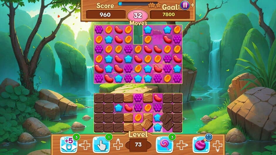 Скриншот 4 из Jelly Fruits Adventure: Magic Match 3 Puzzle