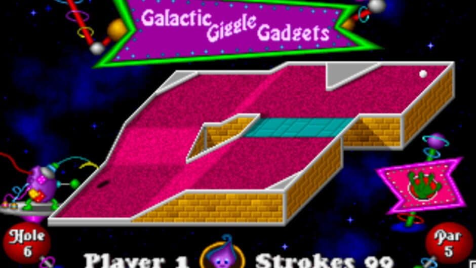 Скриншот 1 из Fuzzy's Cosmic Space Golf