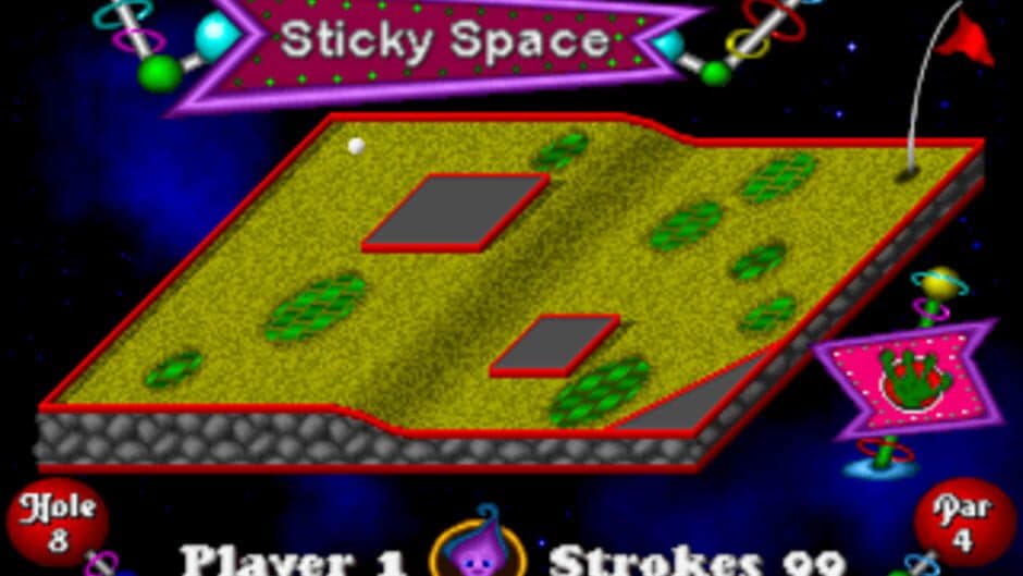 Скриншот 3 из Fuzzy's Cosmic Space Golf