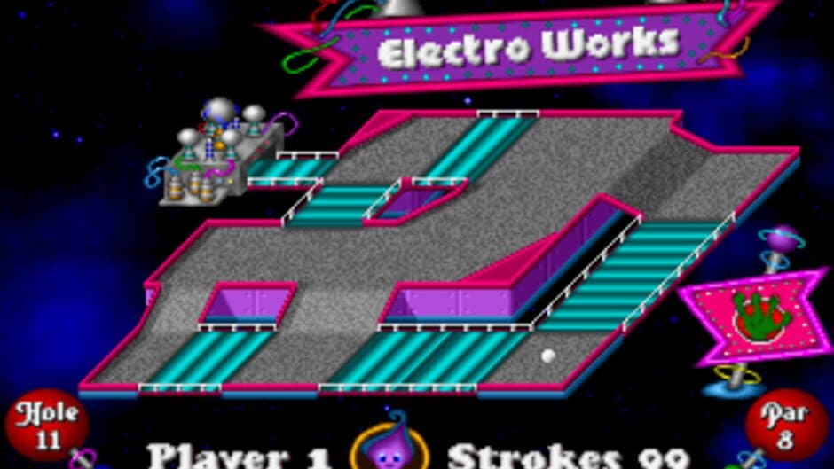 Скриншот 6 из Fuzzy's Cosmic Space Golf