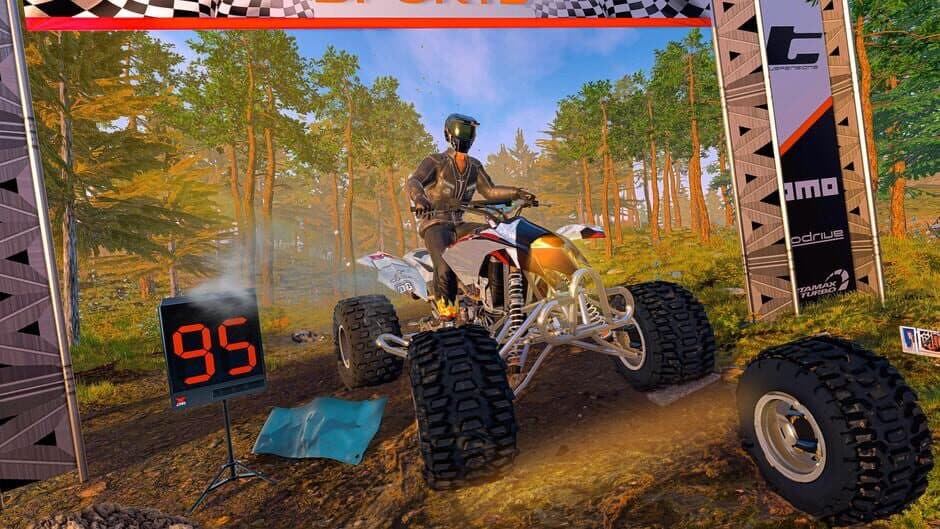 Скриншот 6 из ATV Monster Racing Simulator Rally Cross