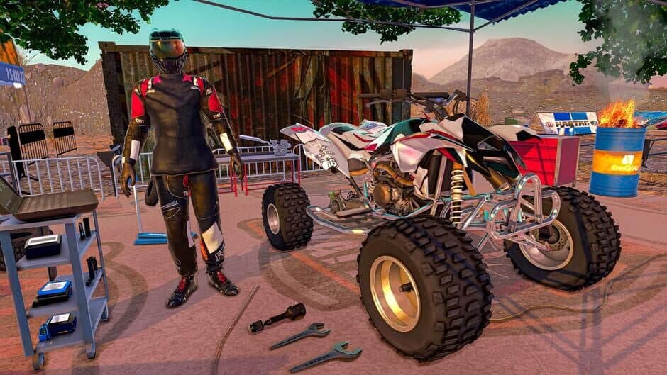 Скриншот 10 из ATV Monster Racing Simulator Rally Cross