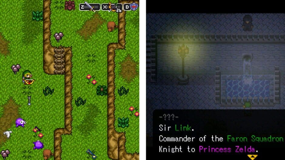 Скриншот 3 из The Legend of Zelda: Trident of Power