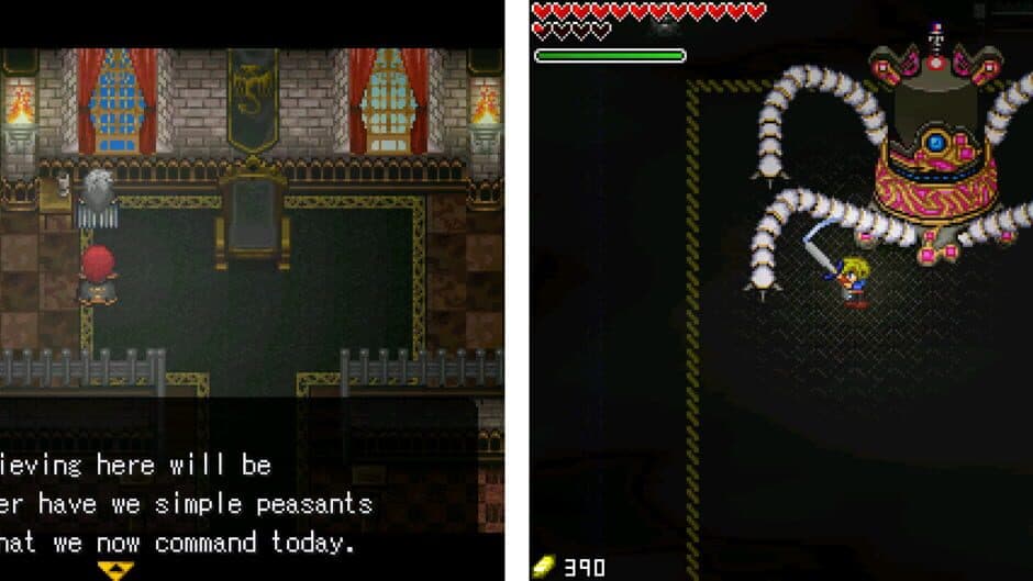 Скриншот 2 из The Legend of Zelda: Trident of Power