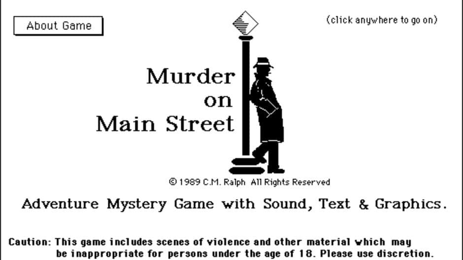 Скриншот 1 из Murder on Mainstreet