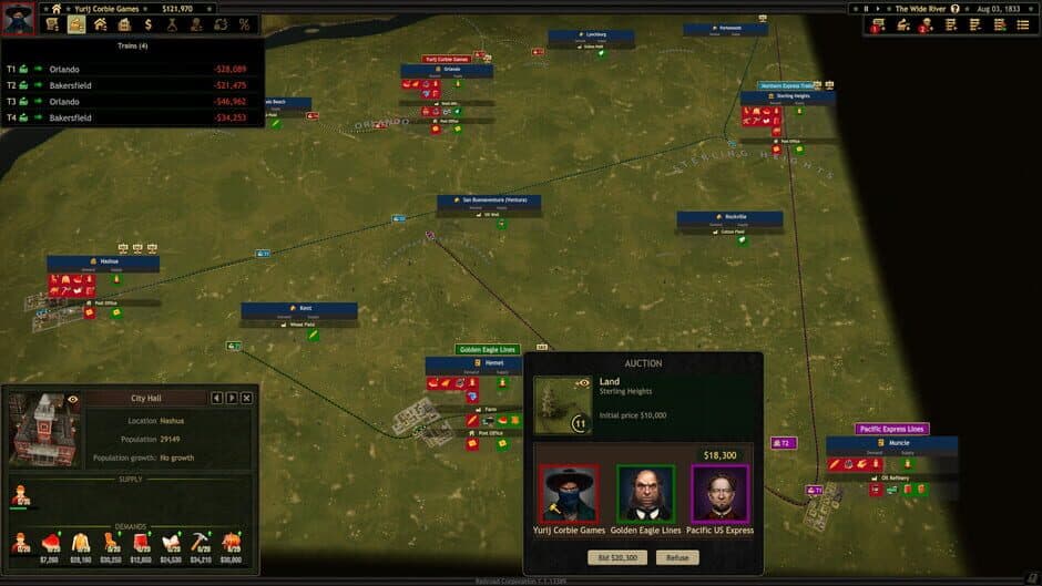 Скриншот 1 из Railroad Corporation: Competitive Spirit DLC