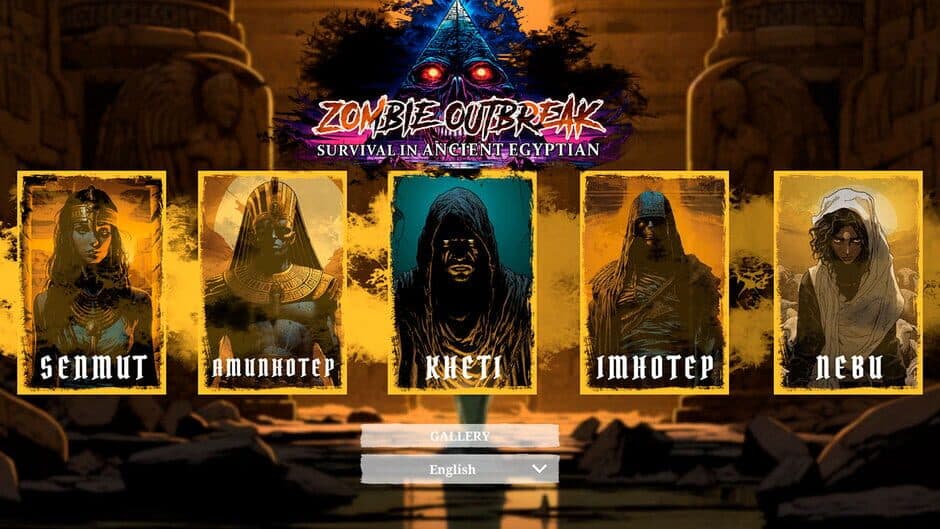 Скриншот 1 из Zombie Outbreak: Survival in Ancient Egyptian