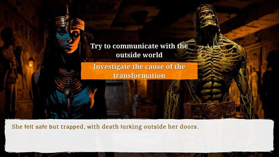 Скриншот 2 из Zombie Outbreak: Survival in Ancient Egyptian
