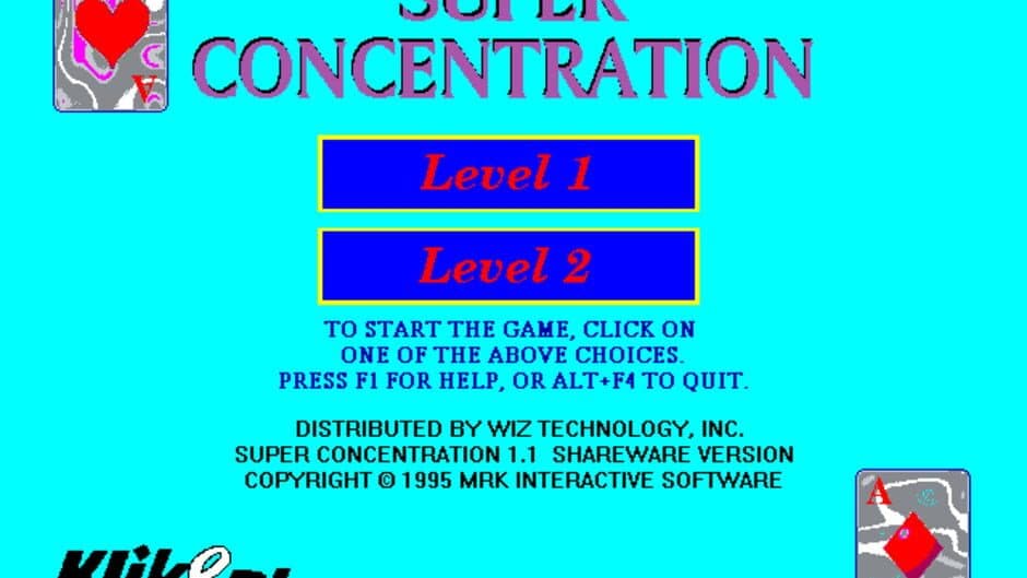 Скриншот 1 из Super Concentration