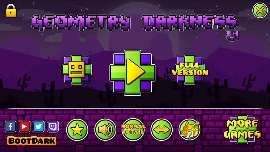 Скриншот 1 из Geometry Darkness