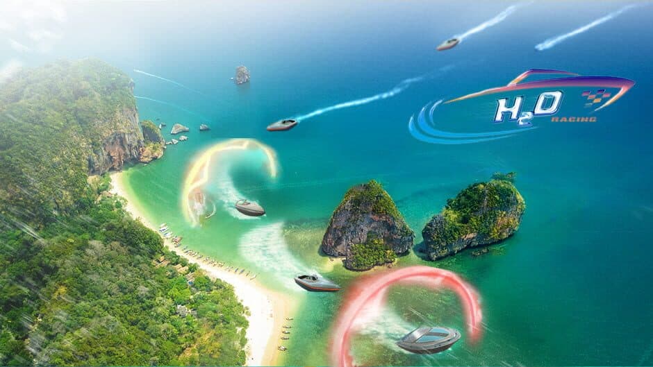 Скриншот 1 из H2O: High speed Boat Racing