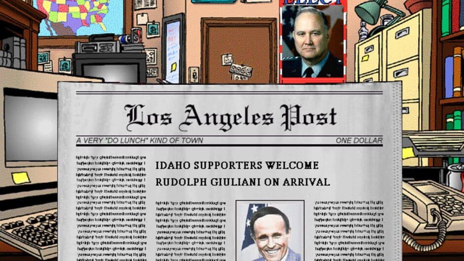 Скриншот 2 из The Doonesbury Election Game Campaign '96