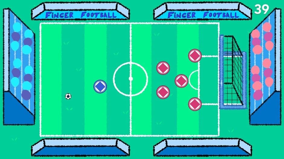 Скриншот 1 из Finger Football: Goal in One + Two