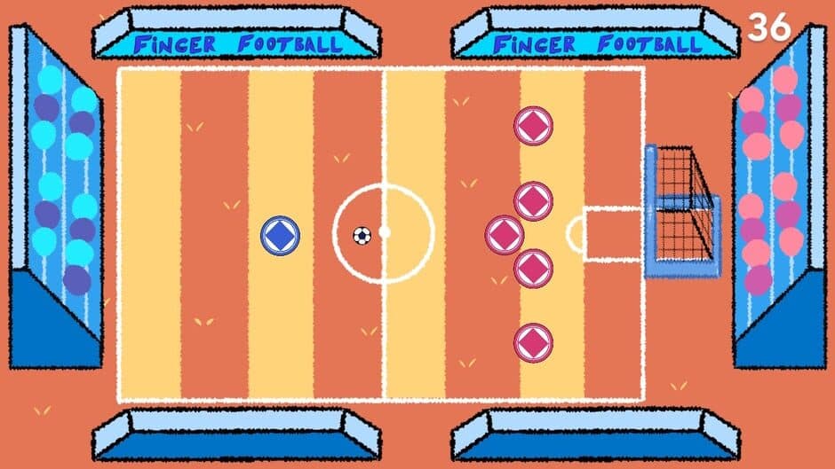 Скриншот 2 из Finger Football: Goal in One + Two