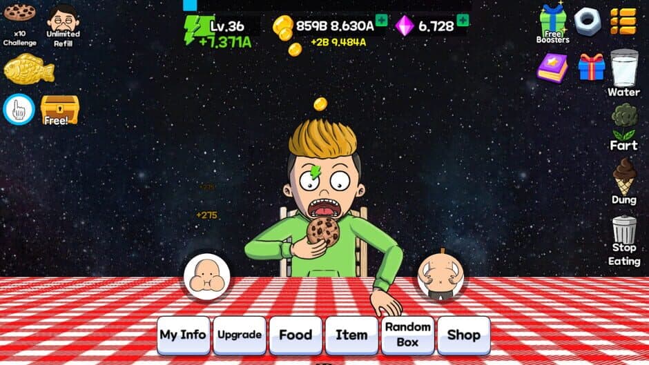 Скриншот 5 из Food Fighter Clicker Games