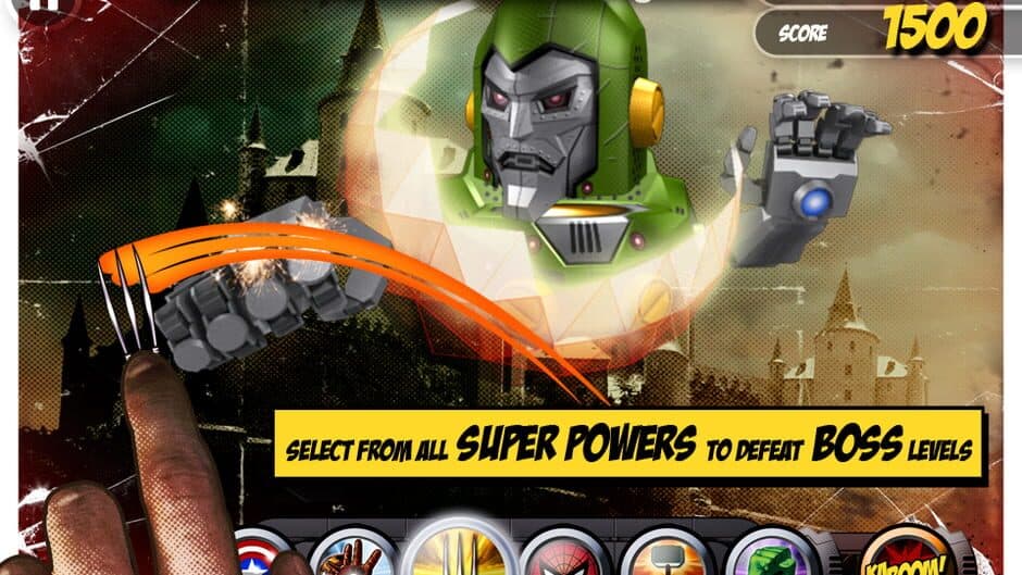 Скриншот 2 из Marvel Kapow!