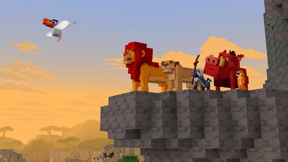Скриншот 1 из Minecraft: Disney - Worlds of Adventure
