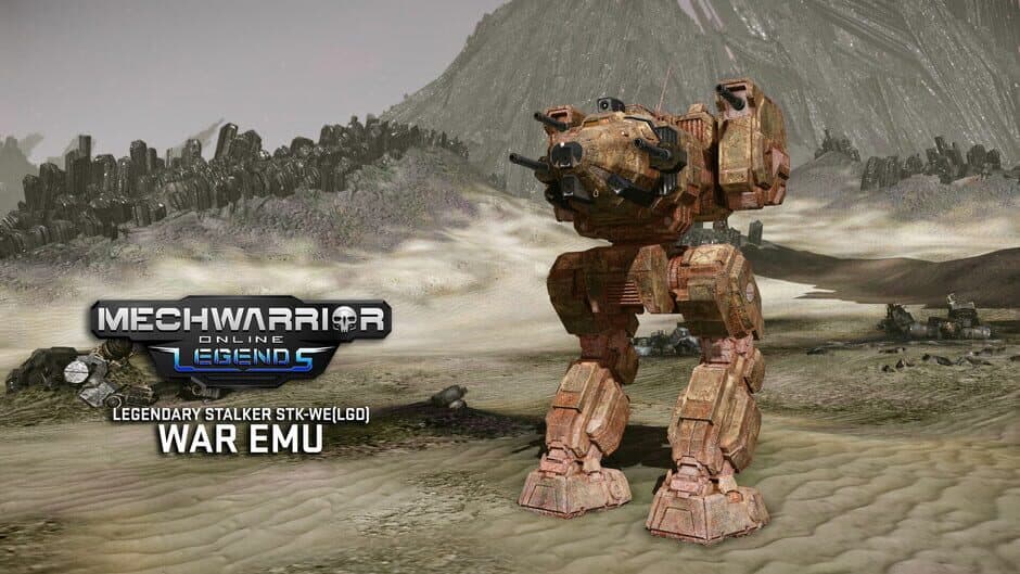 Скриншот 4 из MechWarrior Online: War Emu Legendary Mech Pack