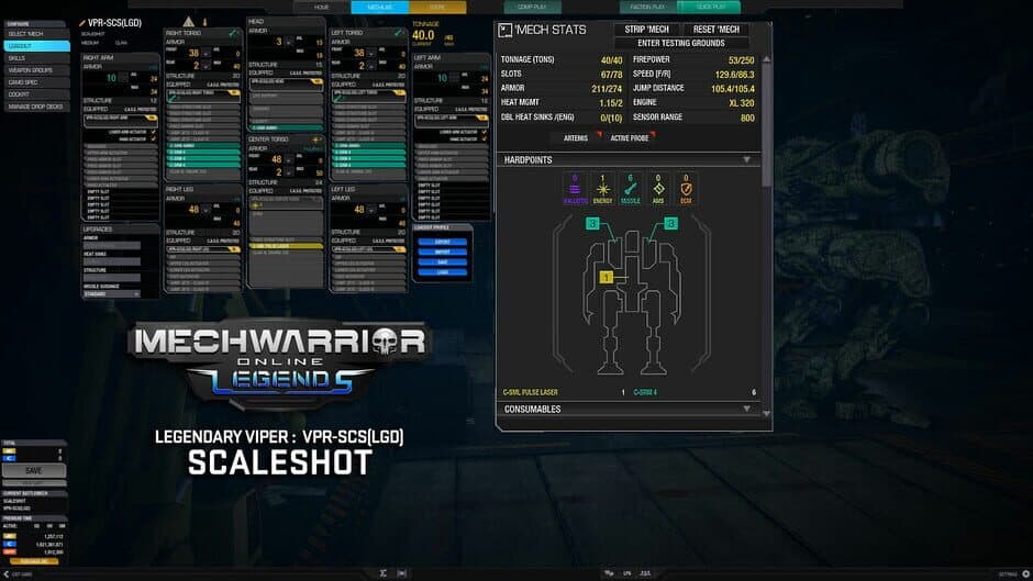Скриншот 1 из MechWarrior Online: Scaleshot Legendary Mech Pack