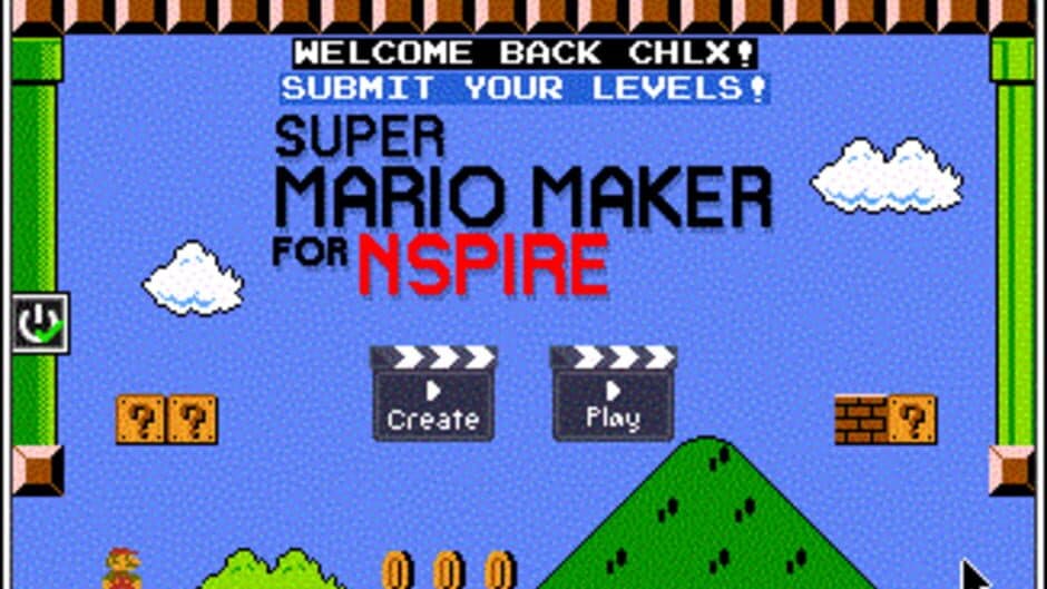Скриншот 1 из Super Mario Maker for Nspire