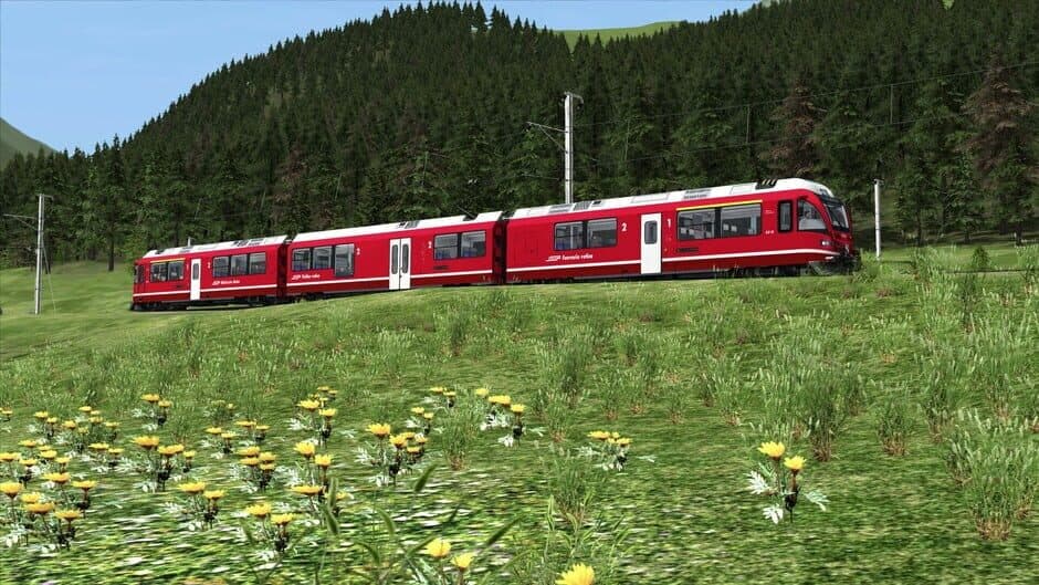 Скриншот 1 из Train Simulator Classic: Bernina Pass Scenario Pack 01