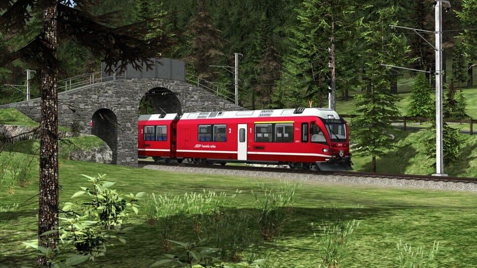Скриншот 2 из Train Simulator Classic: Bernina Pass Scenario Pack 01