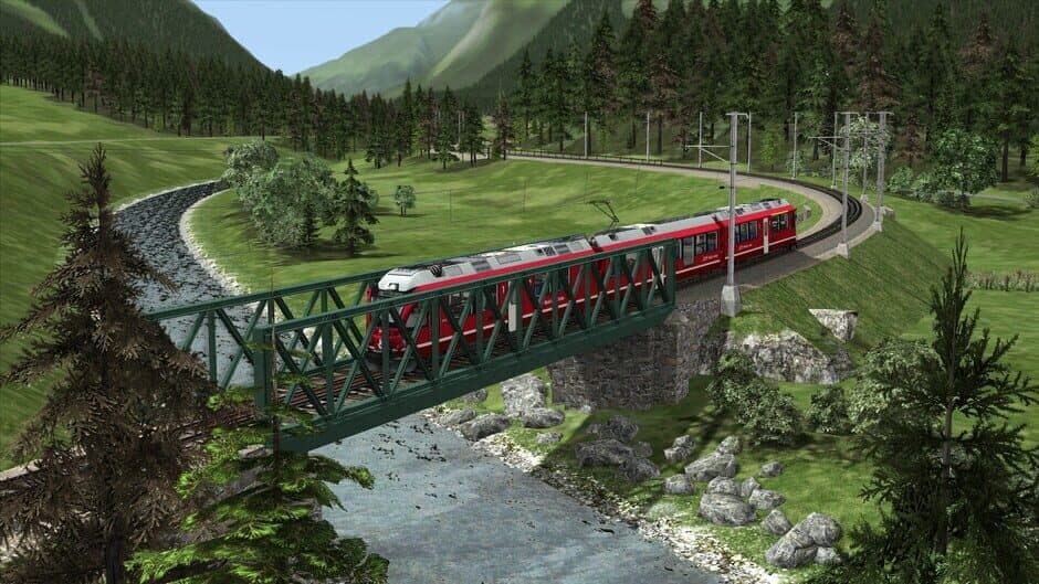 Скриншот 3 из Train Simulator Classic: Bernina Pass Scenario Pack 01