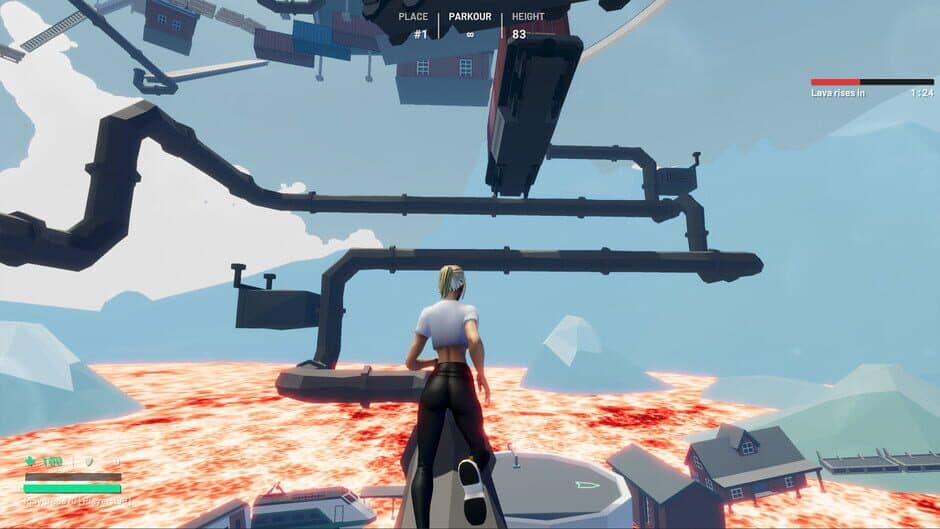 Скриншот 1 из Up or Lava!