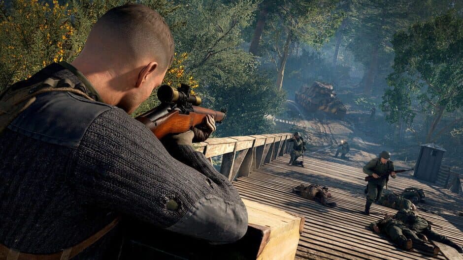 Скриншот 7 из Sniper Elite 5: Rough Landing - Mission and Weapon Pack