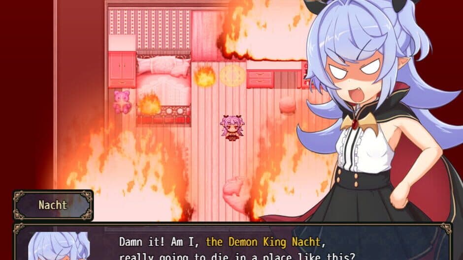Скриншот 1 из Nacht-sama is quitting being the demon king!