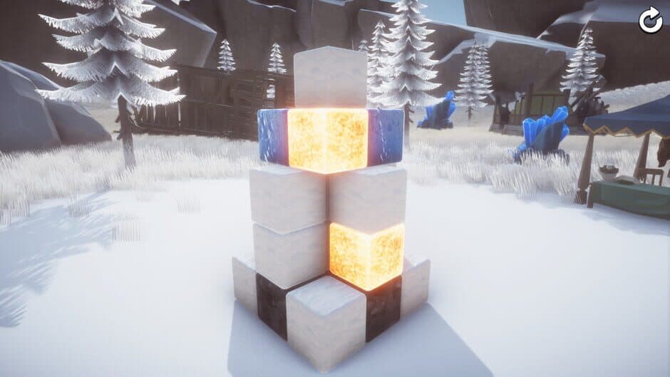 Скриншот 1 из Snow Blocks