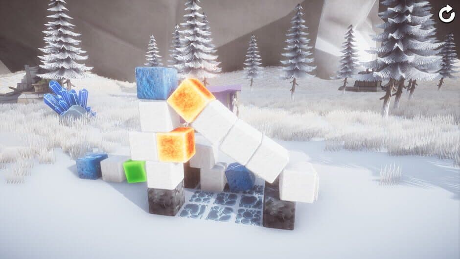 Скриншот 2 из Snow Blocks