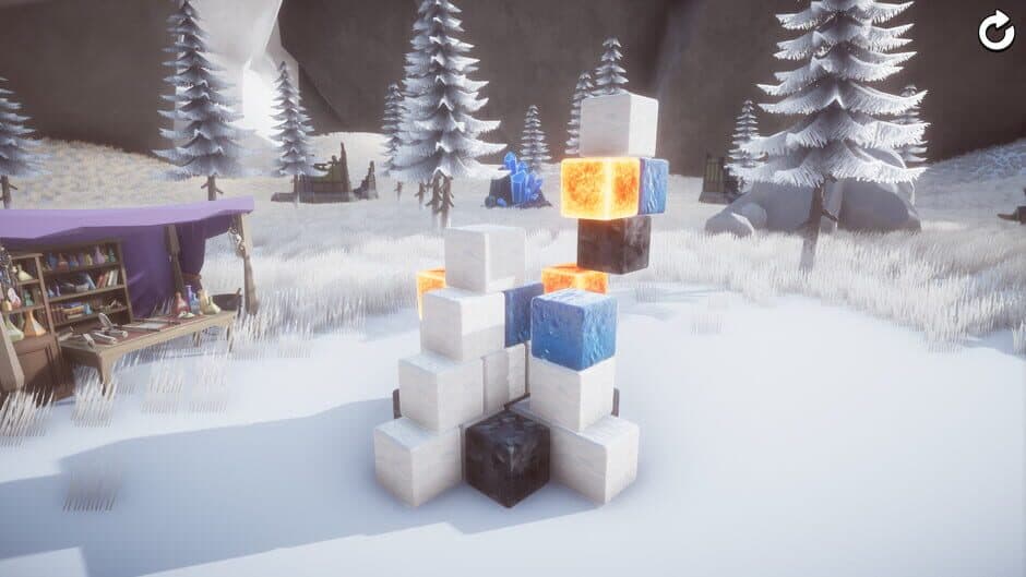 Скриншот 3 из Snow Blocks