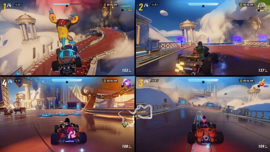 Скриншот 3 из Disney Speedstorm: Deluxe Founder's Pack
