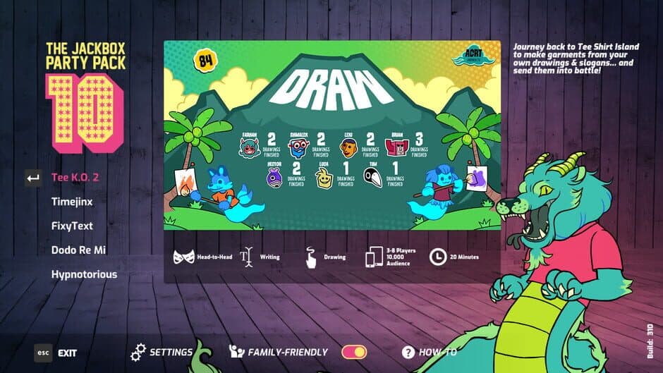 Скриншот 1 из The Jackbox Party Pack 10