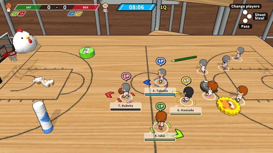 Скриншот 1 из Desktop Basketball 2