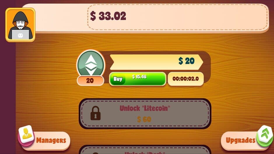 Скриншот 1 из Idle Crypto Capitalist