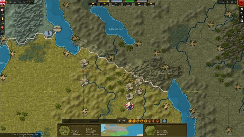 Скриншот 2 из Strategic Command: World War I - Empires in Turmoil