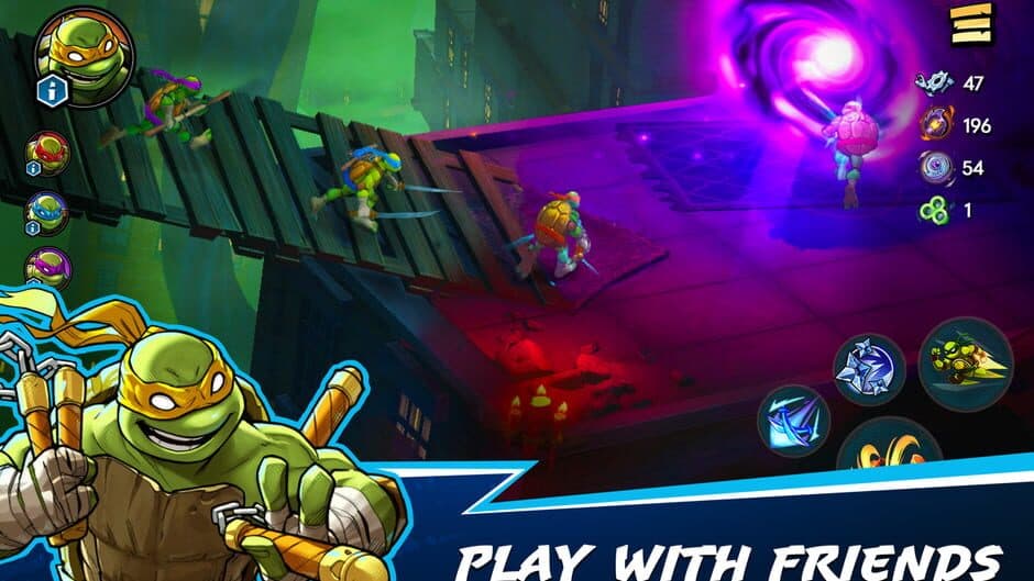 Скриншот 1 из Teenage Mutant Ninja Turtles: Splintered Fate