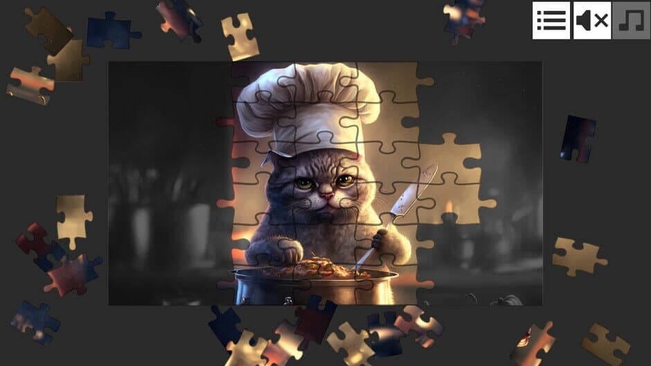 Скриншот 2 из Cat Jigsaw Puzzle Games: Expansion Pack 8