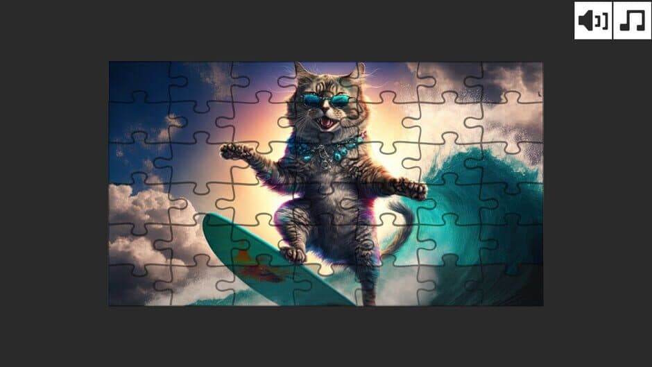 Скриншот 4 из Cat Jigsaw Puzzle Games: Expansion Pack 8