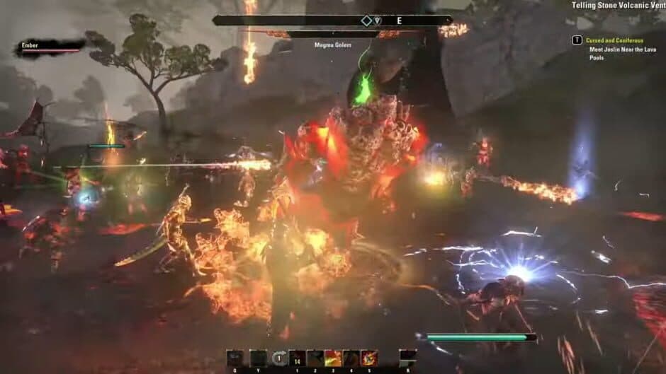 Скриншот 2 из The Elder Scrolls Online: Firesong