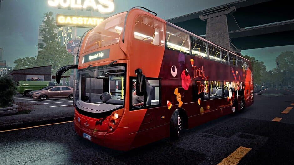 Скриншот 7 из Bus Simulator 21: Next Stop - Halloween Skin Pack
