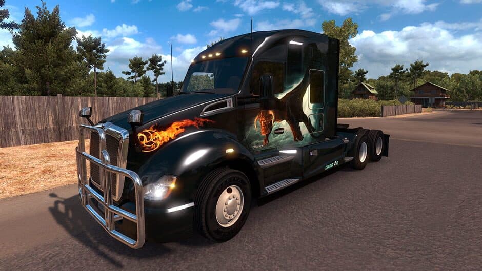 Скриншот 5 из American Truck Simulator: Dragon Truck Design Pack