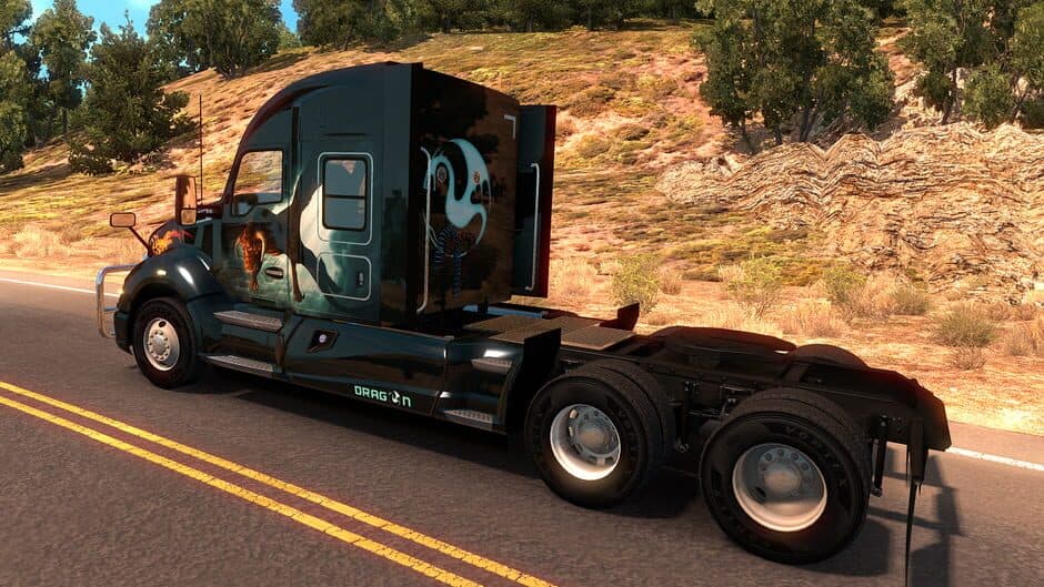 Скриншот 1 из American Truck Simulator: Dragon Truck Design Pack