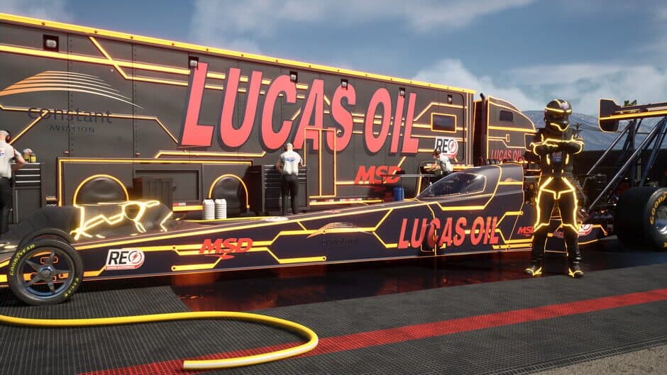 Скриншот 1 из NHRA Championship Drag Racing: Speed for All - Electro Blitz Pack