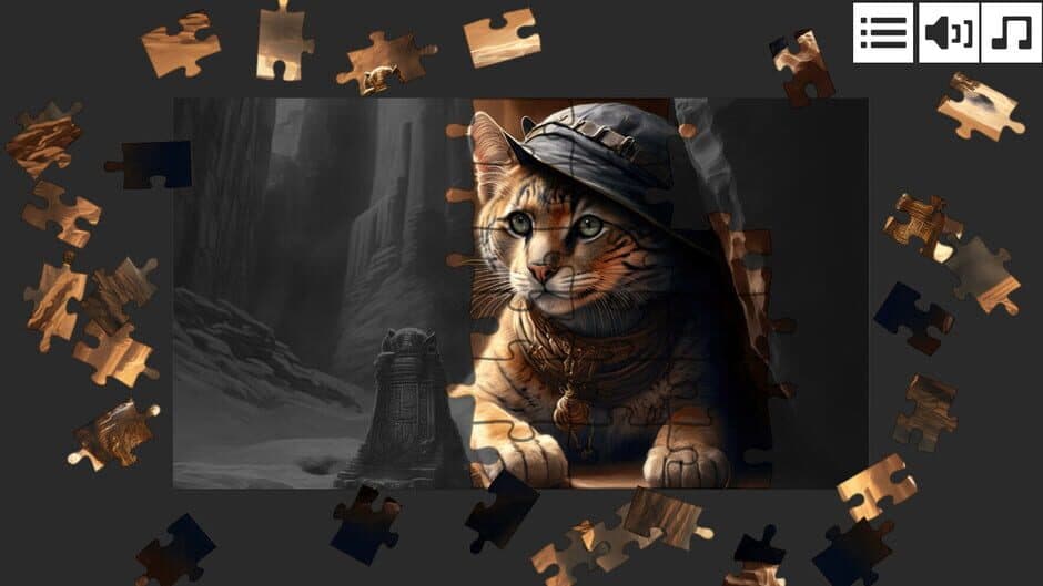 Скриншот 4 из Cat Jigsaw Puzzle Games: Expansion Pack 2