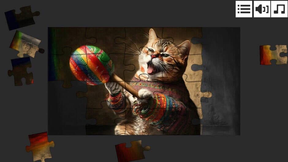 Скриншот 6 из Cat Jigsaw Puzzle Games: Expansion Pack 2