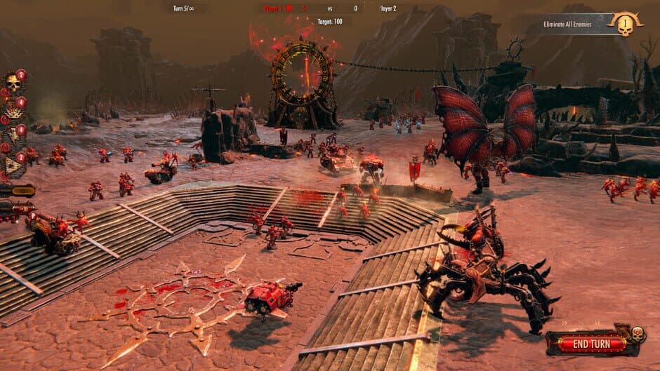 Скриншот 3 из Warhammer 40,000: Battlesector - Daemons of Khorne